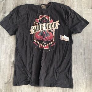NWT Hard Rick Cafe Rome T-Shirt. Size Large